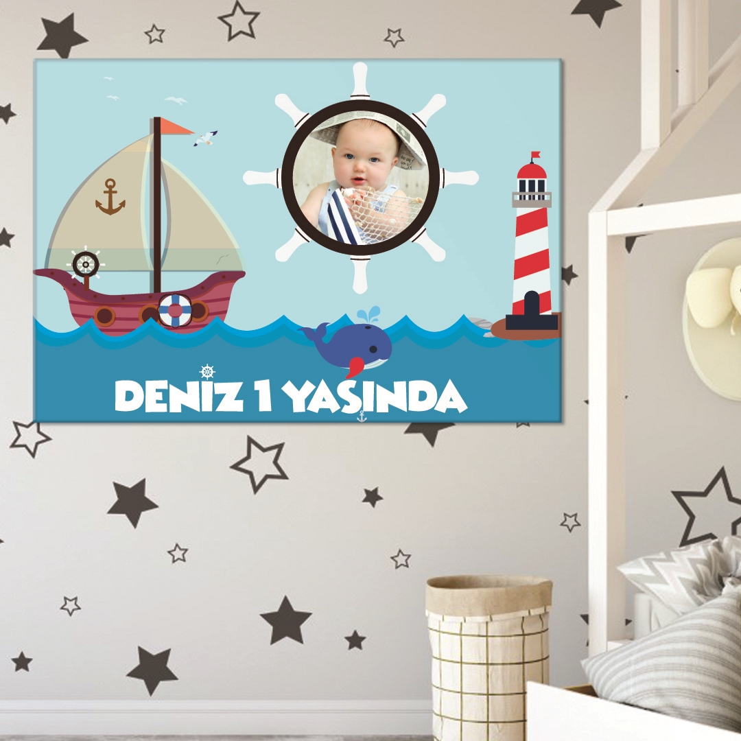 Anneburaya.com kişiye özel branda afiş