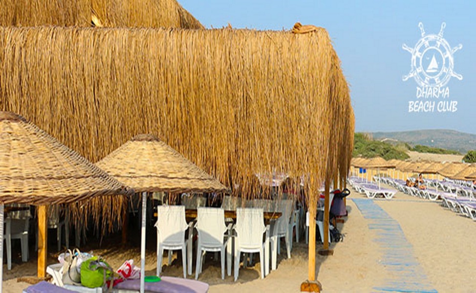 Çeşme Altınkum Dharma Beach Giriş ve Menü