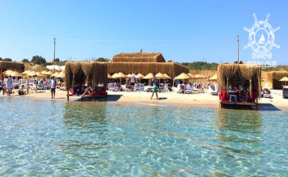 Çeşme Altınkum Dharma Beach Giriş ve Menü