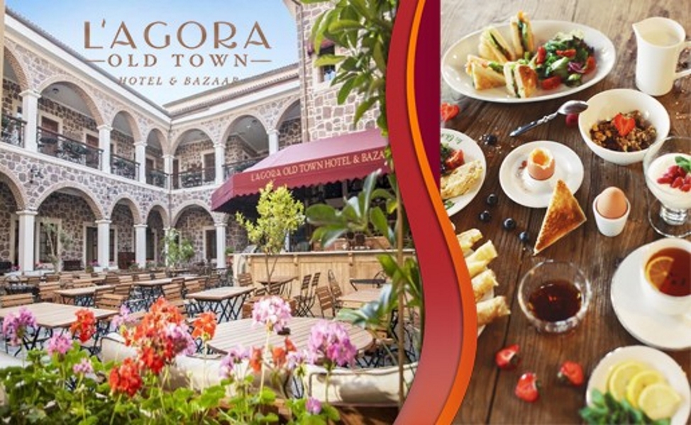 Lagora Old Town Hotel Kahvaltı Dahil Çift Kişi Konaklama